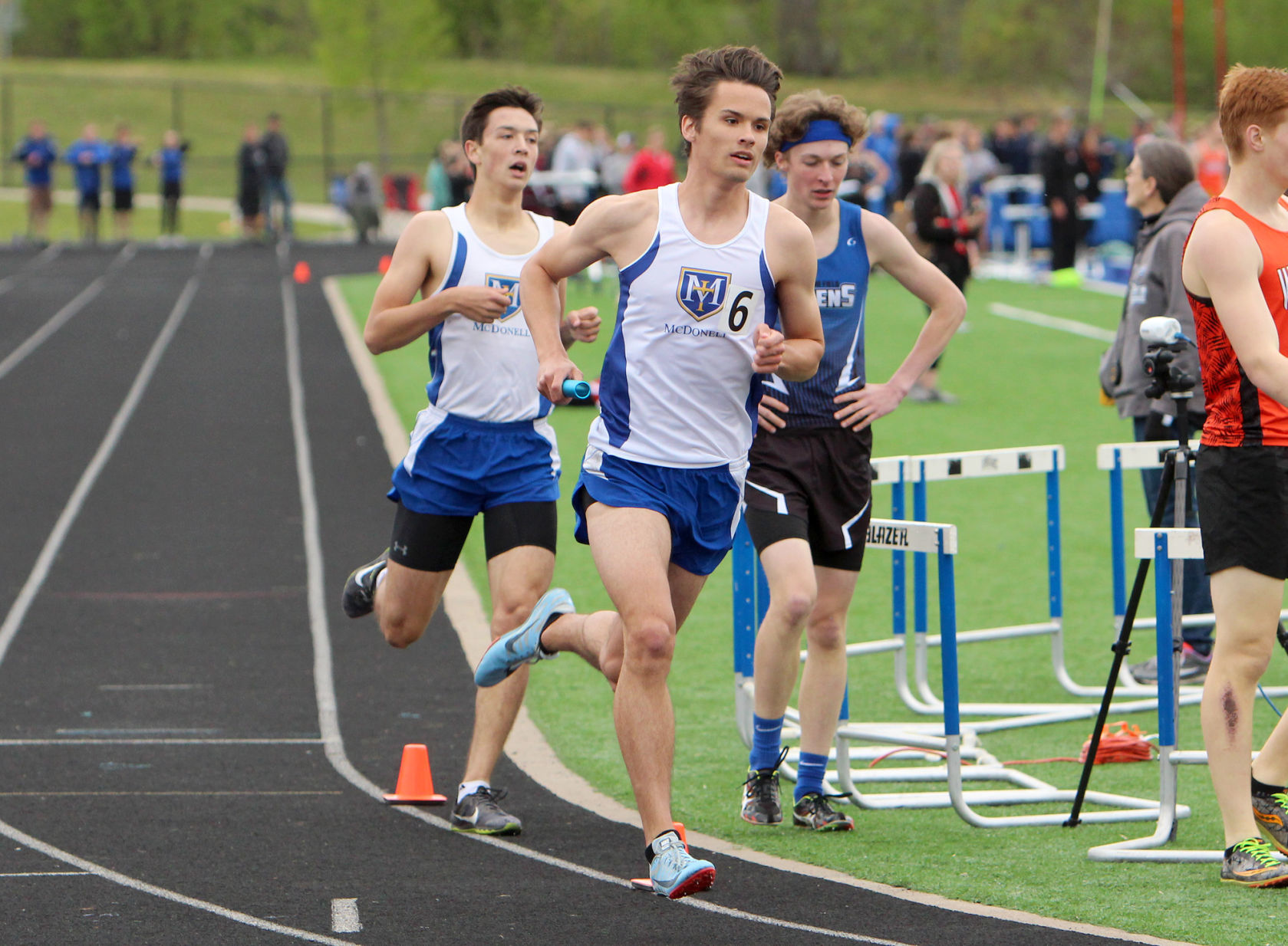 Division 3 track and field sectionals at Cameron 5-23-19